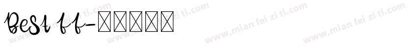 Best FF字体转换